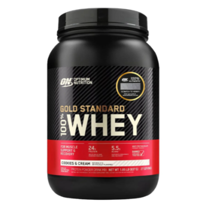 Whey Protein 100% Cookies and Cream - 837 gr / Optimum Nutrition