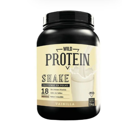 Proteina Whey  Vainilla - 1kg / Wild Foods