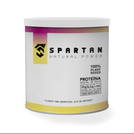 Proteina Vegetal Vainilla - 650 gr / Spartan Natural Power