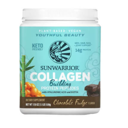 Peptidos de Proteina de Colageno Chocolate - 500grs / Sunwarrior