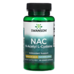 N-Acetyl Cysteine NAC 600mg - 100 capsulas / Swanson