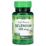 Selenio 200mg - 100 tabletas / Nature's Truth