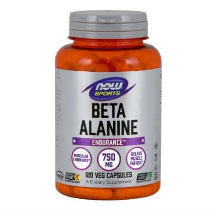 Beta Alanine 750 mg - 120 Caps / Now Foods