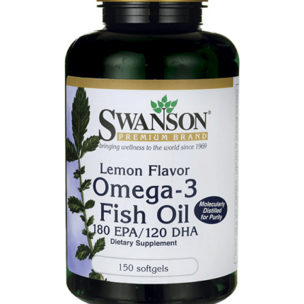 Omega 3 Sabor Limon - 150 softgels / Swanson