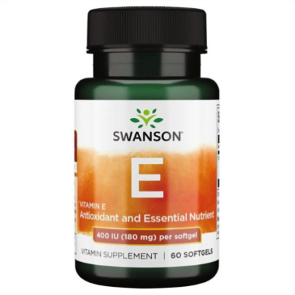 Vitamina E 400ui (180mg) - 250 capsulas / Swanson