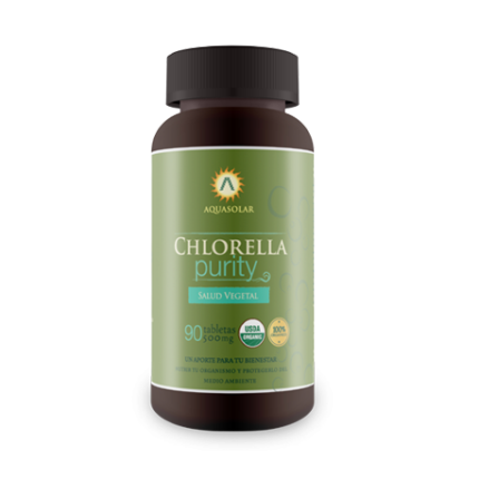 Chlorella Purity  500mg  - 90 tabletas / Aquasolar