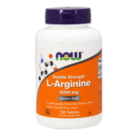 L-Arginina 1000mg - 120 tabletas / Now