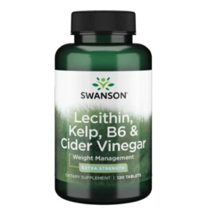 Lecithin Kelp B6 y Vinagre de Manzana - 120 tabletas / Swanson