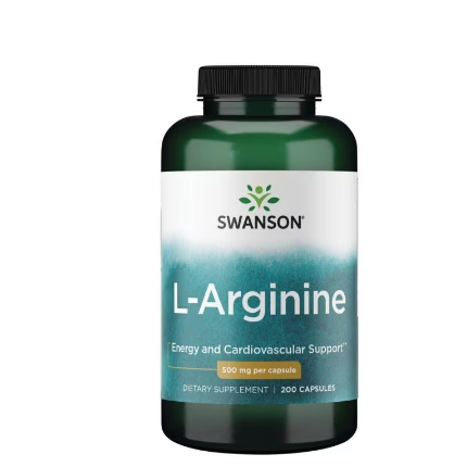 L - Arginine 500mg - 200 capsulas / Swanson
