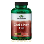 Aceite de Higado de Bacalao 700mg - 30 softgels / Swanson