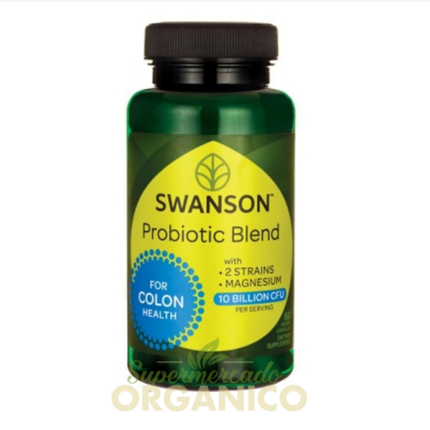 Mezcla de Probioticos 10 Billones 60 Capsulas / Swanson
