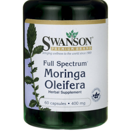 Moringa Oleifera 400mg - 60 capsulas / Swanson