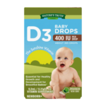 Vitamina D3 10 Mcg 400UI Baby Gotas - 9,2ml / Nature´s Truth