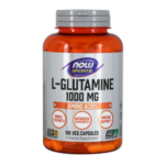 L - Glutamina 1000mg - 120 capsulas / Now