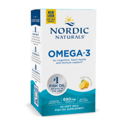 Omega-3 690mg - 60 softgels / Nordic Natural´s