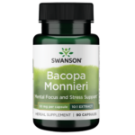 Bacopa Monnieri 10:1 Extract 50mg - 90 capsulas / Swanson