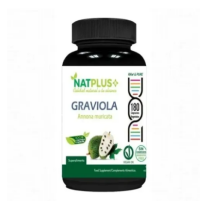 Graviola 500mg - 180 capsulas / Natplus