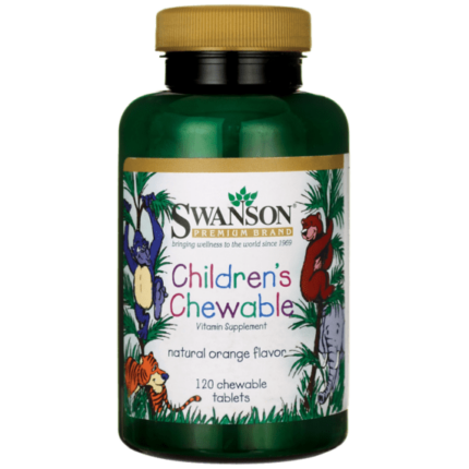 Multivitaminas Masticables 120 tabletas / Swanson