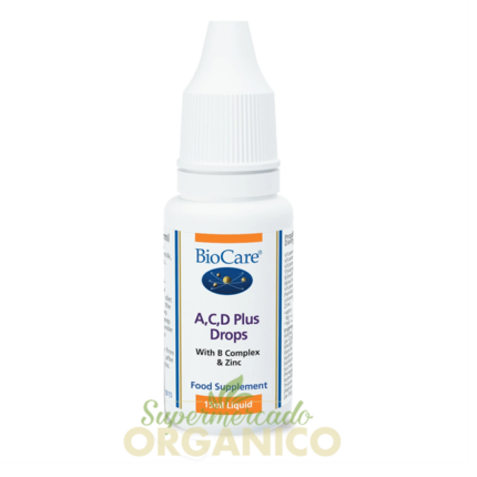 Vitaminas A - C - D Plus Gotas 15 ml / BioCare