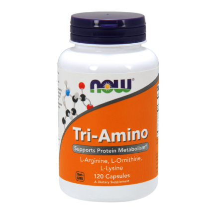 Tri-Amino - 120 capsulas / Now