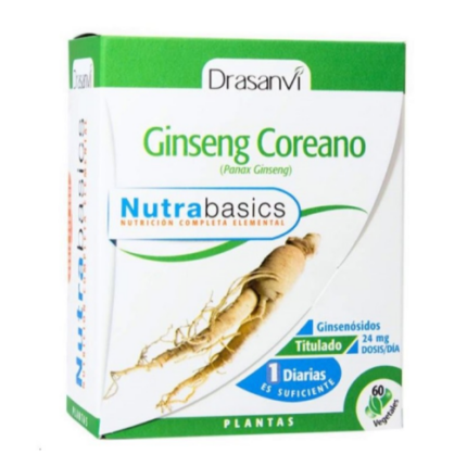 Ginseng Coreano 60 capsulas / Drasanvi