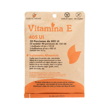 Vitamina E - 24,3grs / Dulzura Natural