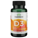 Vitamina D3 400ui - 250 capsulas / Swanson