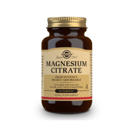 Citrato de Magnesio - 60 capsulas / Solgar