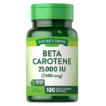 Betacaroteno 25000 UI - 100 Softgel / Nature's Truth
