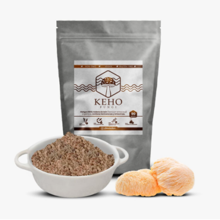 Melena de Leon en Polvo - 90g / Keho Fungi