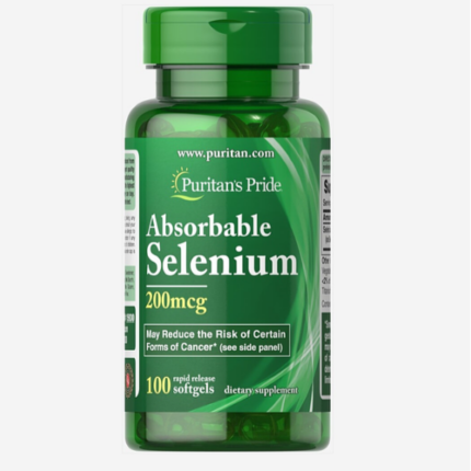 Selenio Absorbible 200mcg - 100 softgels / Puritan´s Pride