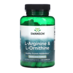 L-Arginine & L-Ornithine - 100 capsulas / Swanson