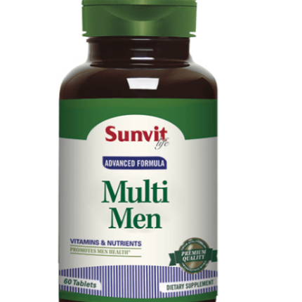 Multivitaminico Multi Men - 60 tabletas / Sunvit