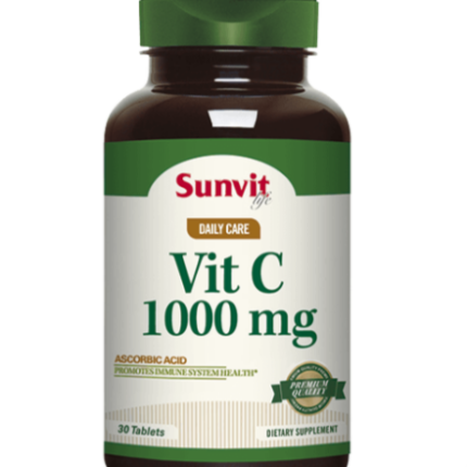 Vitamina C 1000mg - 60 capsulas / Sunvit