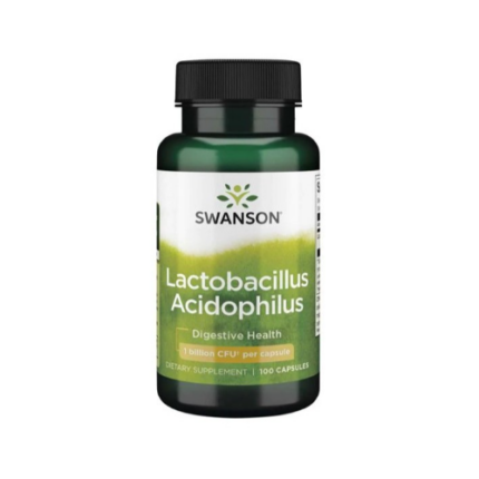 Lactobacillus Acidophilus 1 Billion CFU - 100 capsulas / Swanson