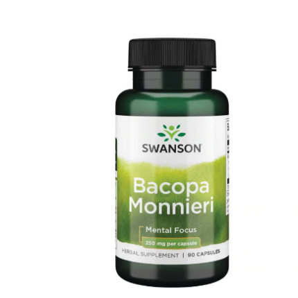 Bacopa Monnieri 250mg - 90 capsulas / Swanson