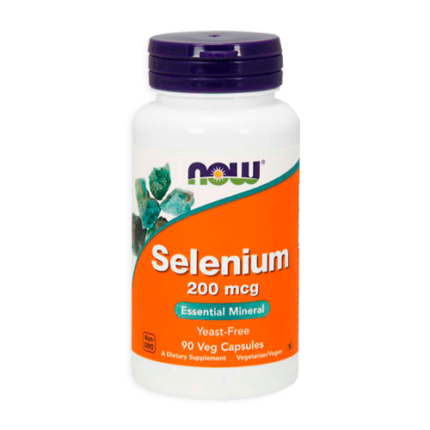 Selenio 200mcg - 90 capsulas / Now