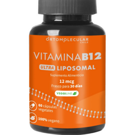 Vitamina B12 Ultra Liposomal - 60 capsulas / Ortomolecular