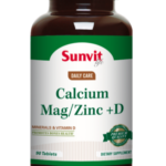 Calcio Magnesio Zinc D3 - 90 tabletas / Sunvit