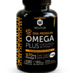 OmegaPlus 670mg Fosfolipidos de Omega 3 - 180 caps / Wellplus