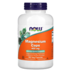 Magnesio 400 mg - 180 capsulas  / Now