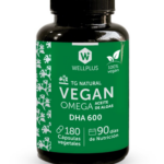 Omega 3 Vegano DHA 600 - 180 capsulas / Wellplus