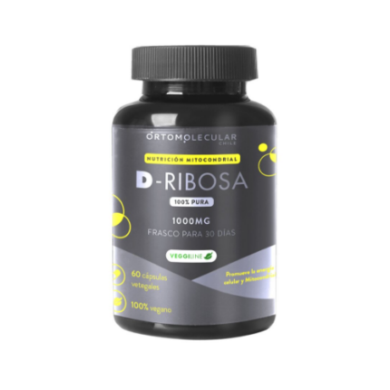 D-Ribosa 1000mg - 60 capsulas / Ortomolecular