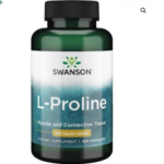 L-Proline 500mg - 100 capsulas / Swanson