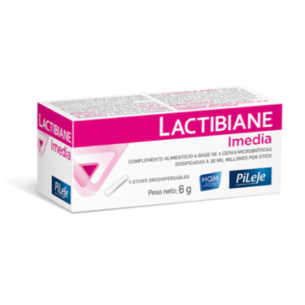Lactibiane Imedia - 4 sticks / Pileje