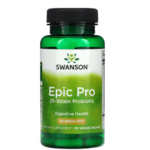 Probiotico Epic Pro 25-Strain 30Billones - 30 capsulas / Swanson