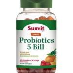 Probioticos 5 Billones Gomitas Frutilla 60 masticables/ Sunvit