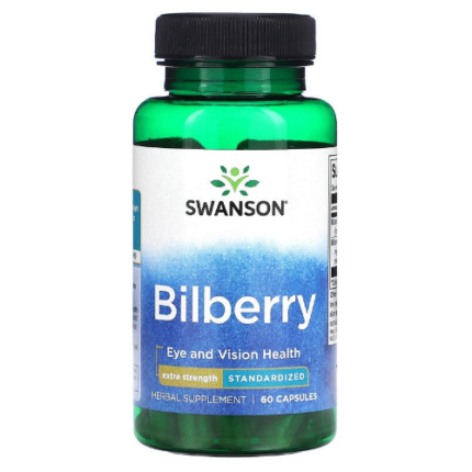 Bilberry Mora Azul - 60 Capsulas / Swanson
