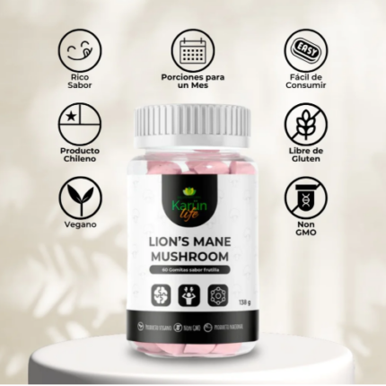 Melena de Leon - 60 gomitas / Karun Life