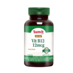 Vitamina B12 Cyanocobalamina 12mcg - 60 caps / Sunvit